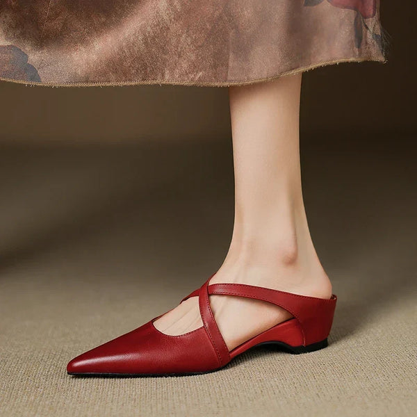 Mira | Lederen Mules