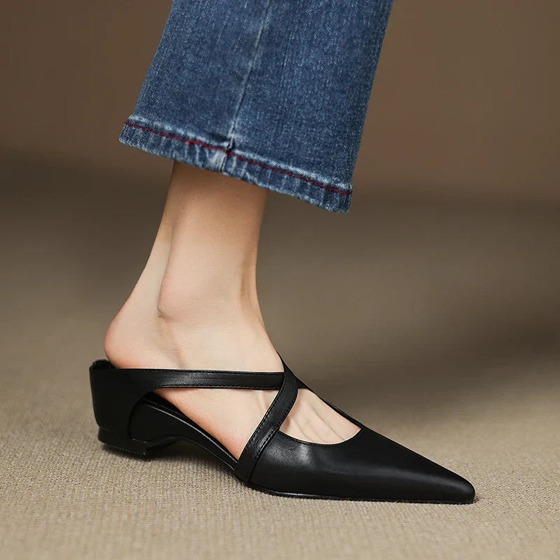 Mira | Lederen Mules