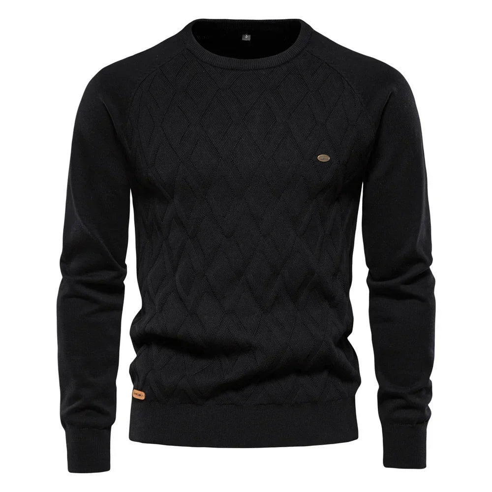 Van Straaten™ Ruvano Classic Ruit Heren Trui