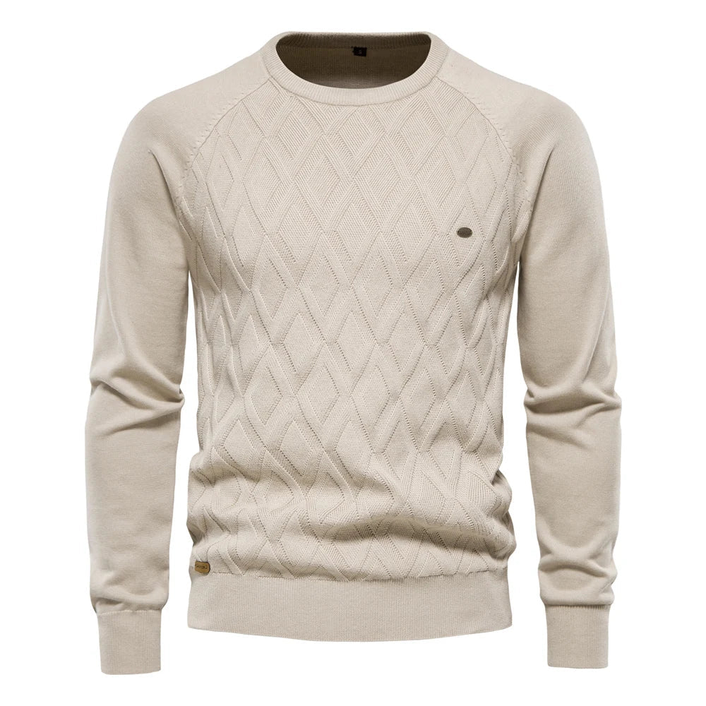 Van Straaten™ Ruvano Classic Ruit Heren Trui