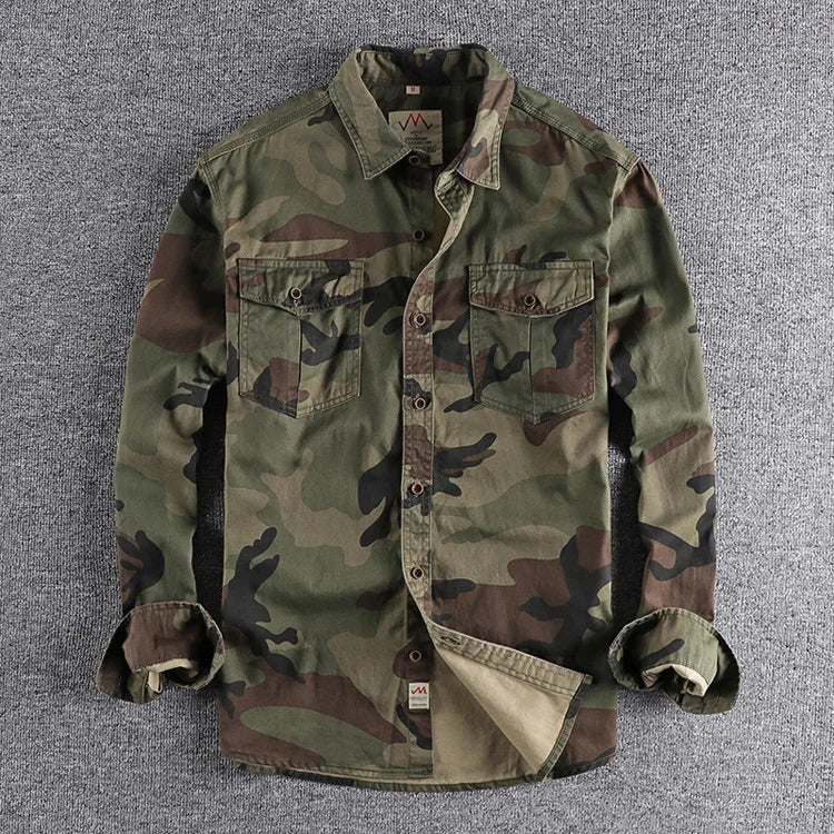 Mason | Camo Overhemd