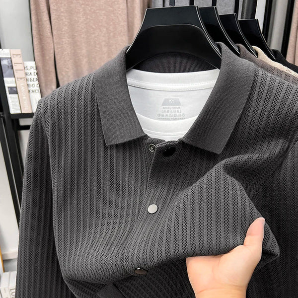 Siem | Gebreid Vest met Overhemdkraag