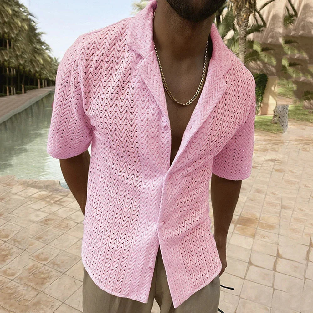 Adriano | Mesh Shirt