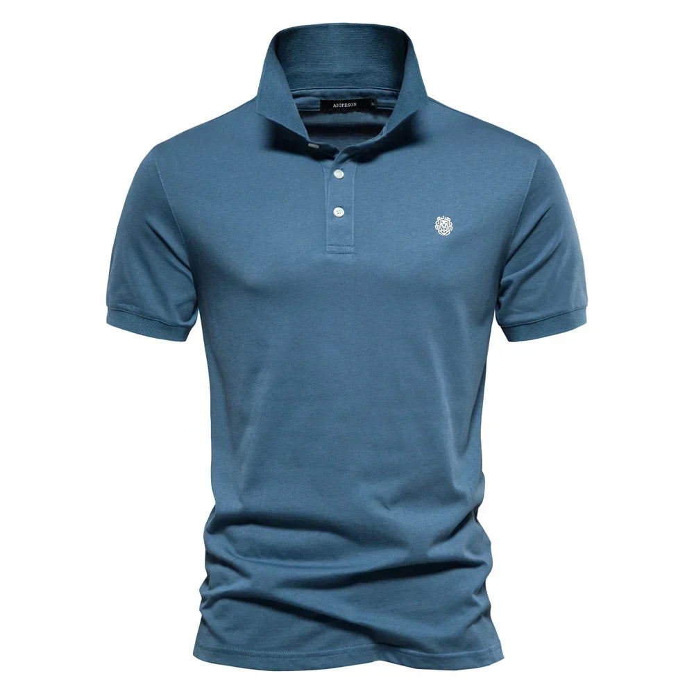Van Straaten™ Polviro Luxe Chique Katoenen Heren Polo