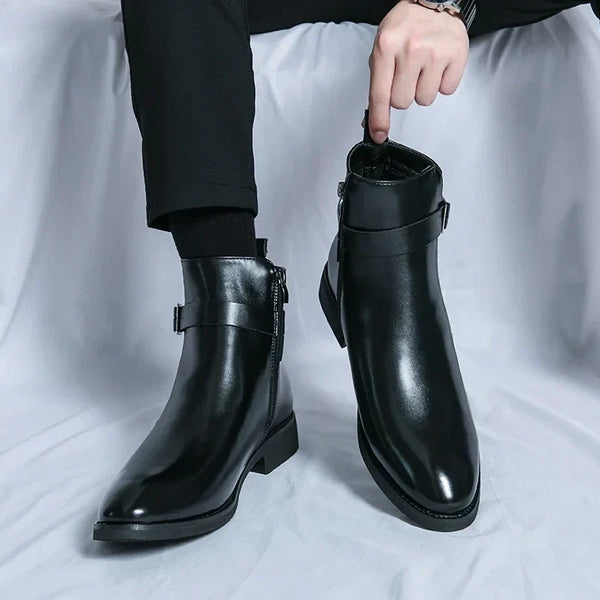 Sergio | Echte Leren Chelsea Boots
