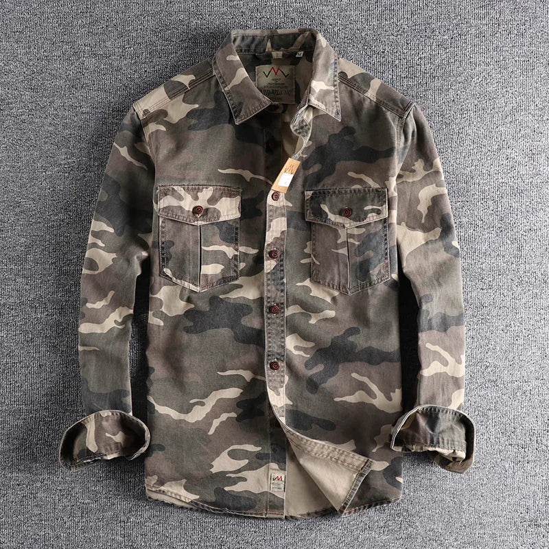 Mason | Camo Overhemd