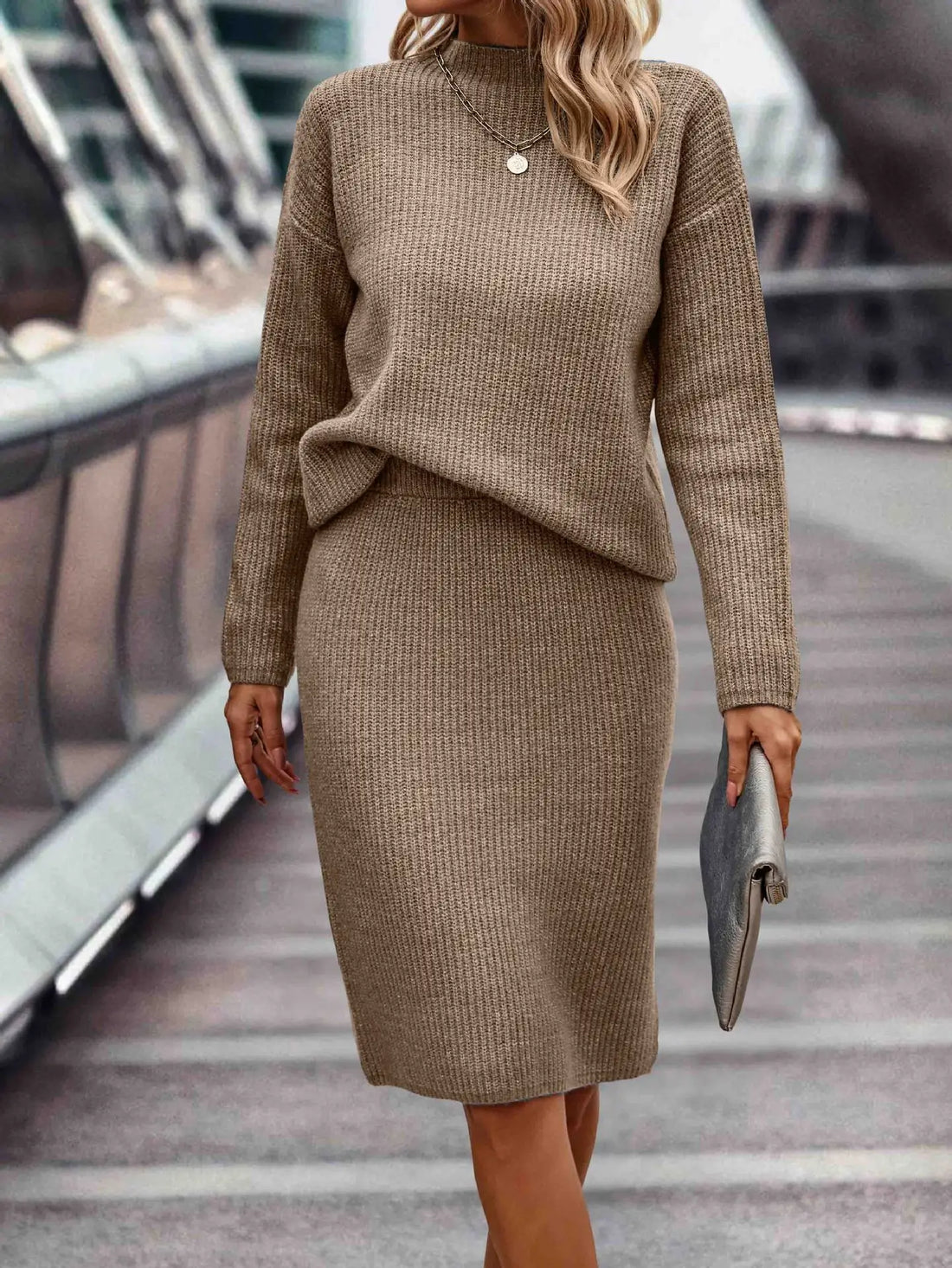 Elegance | 2-delig Dames Set Pullover & Rok