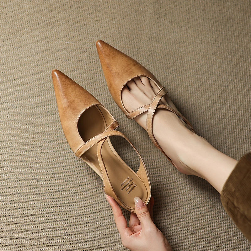 Mira | Lederen Mules
