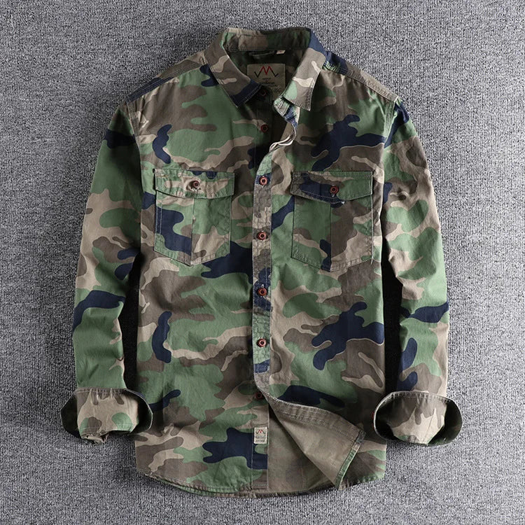 Mason | Camo Overhemd