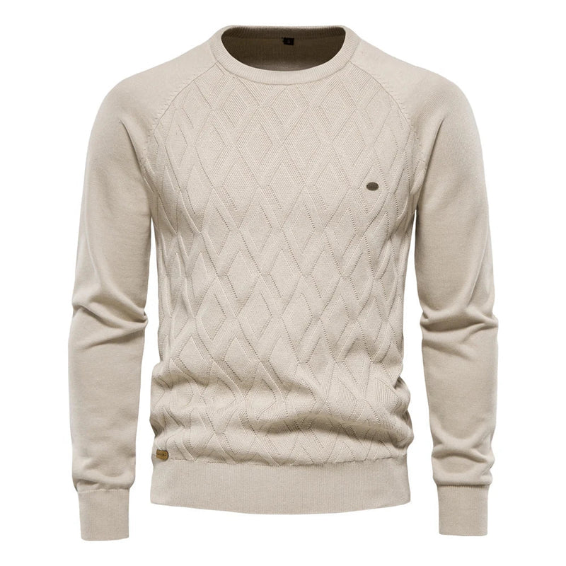 Van Straaten™ Ruvano Classic Ruit Heren Trui