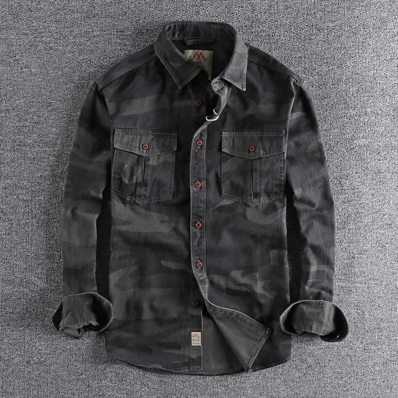 Mason | Camo Overhemd