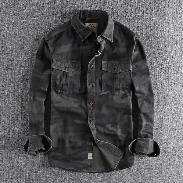 Mason | Camo Overhemd