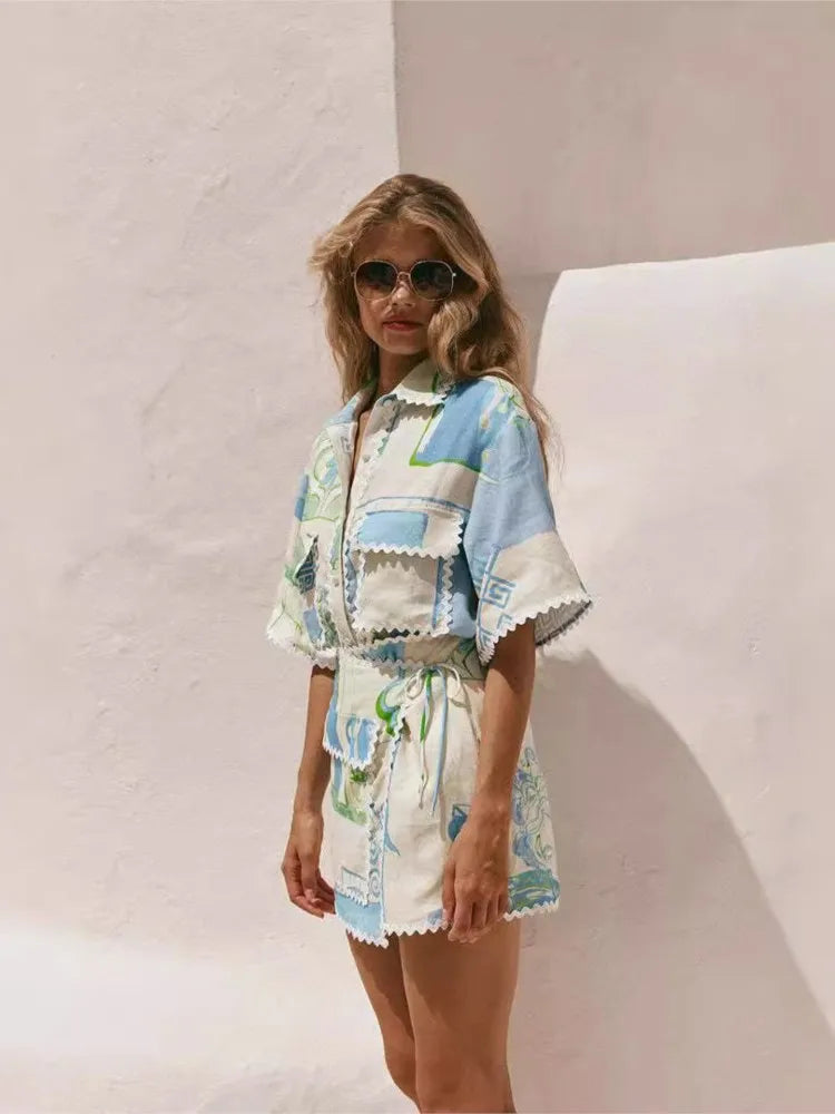 Dolce | Mediterraans Zomer Co-ord Set