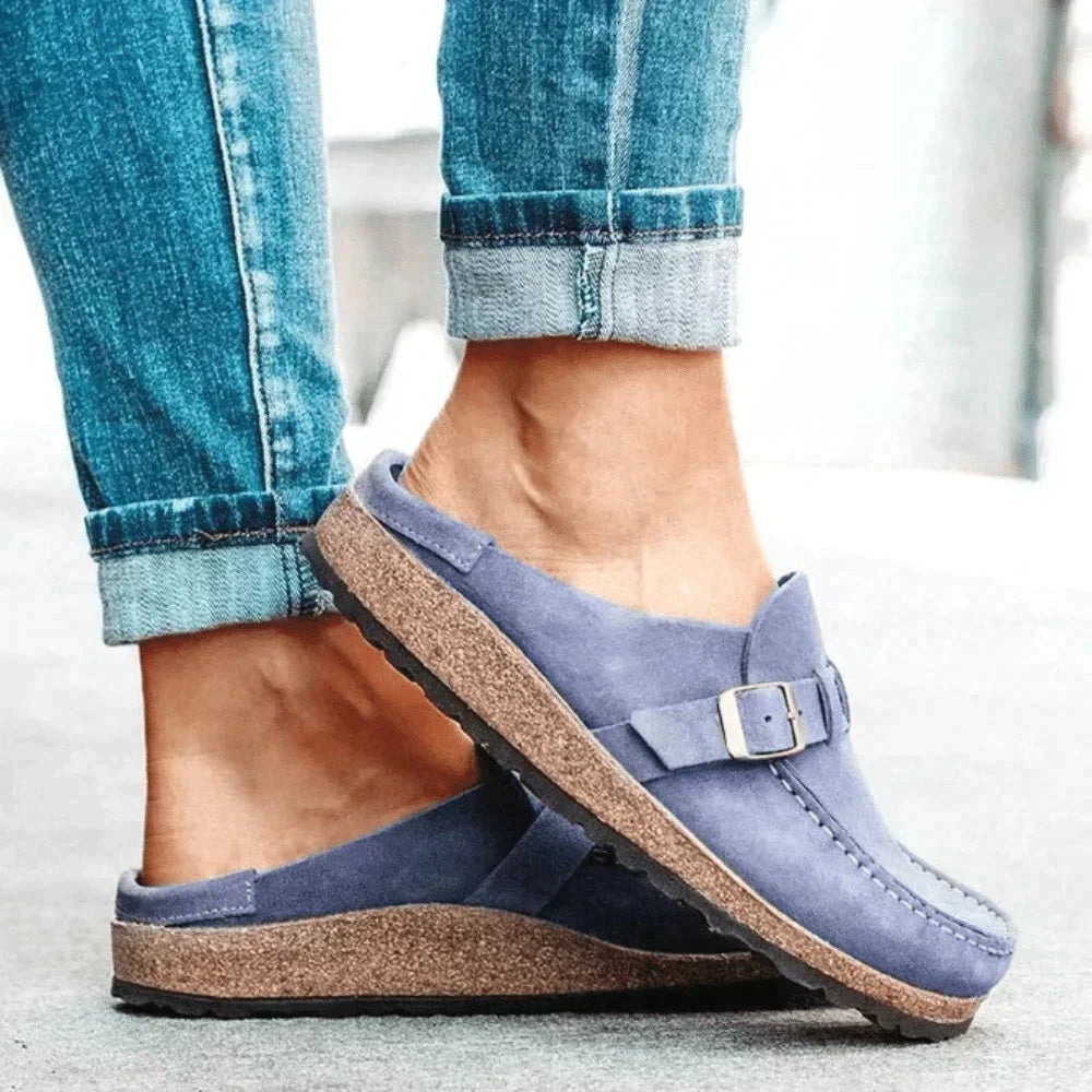 Silvia | Slip-On Sandalen