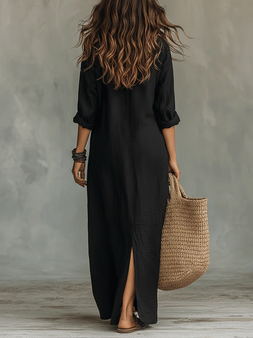 Van Straaten Elodie Maxi Jurk