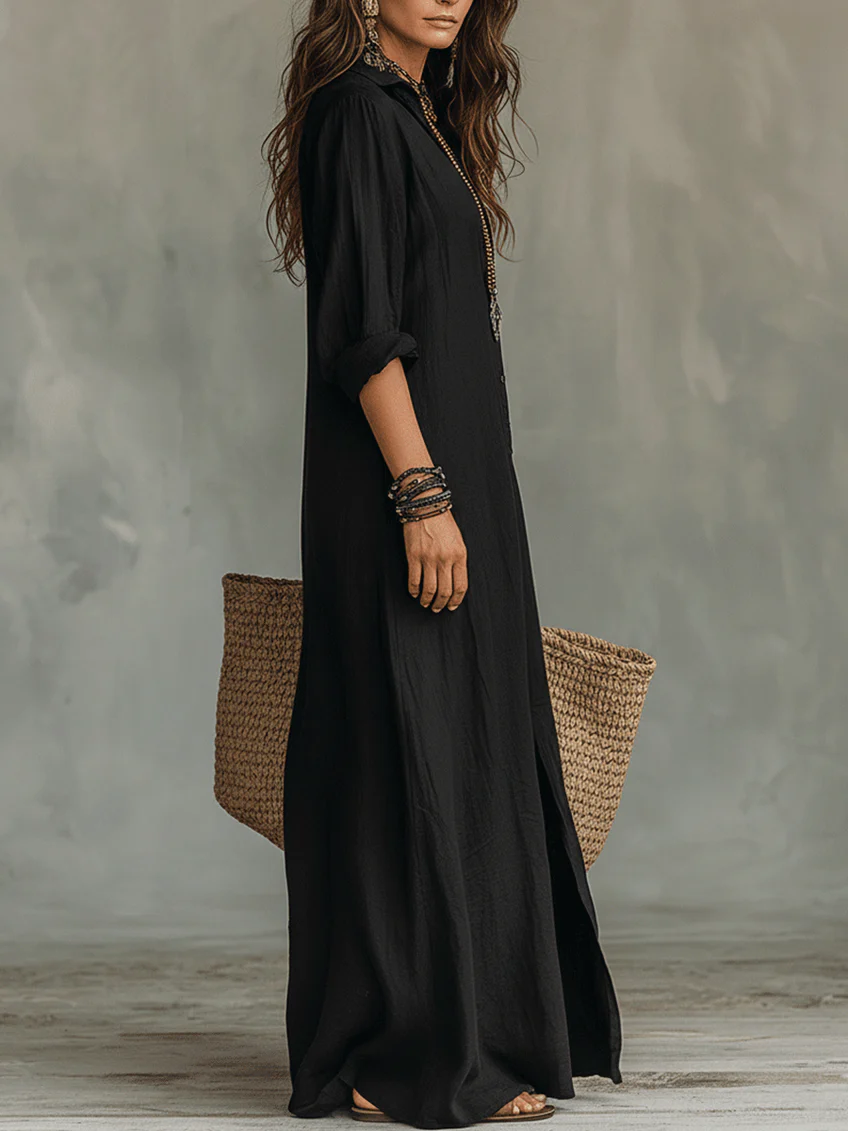 Van Straaten Elodie Maxi Jurk