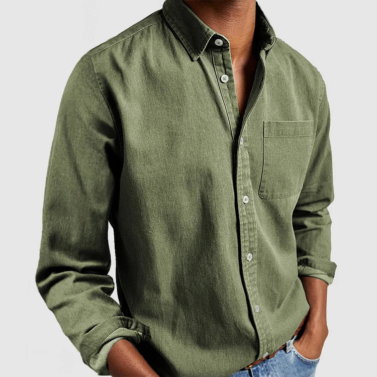 Van Straaten™ Renzo Comfort Casual Heren Overhemd