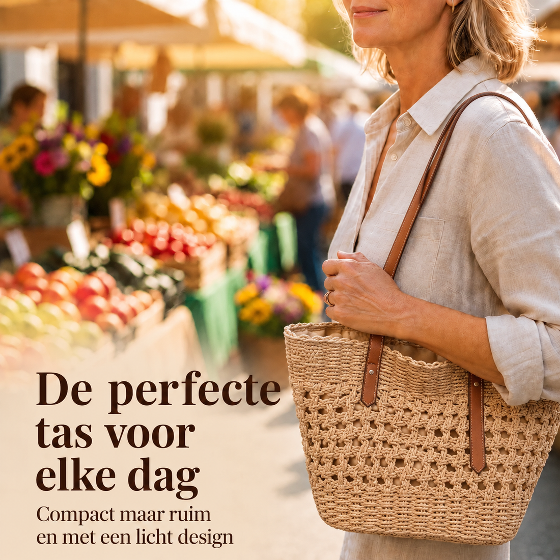 Vera | Elegante Gevlochten Tas
