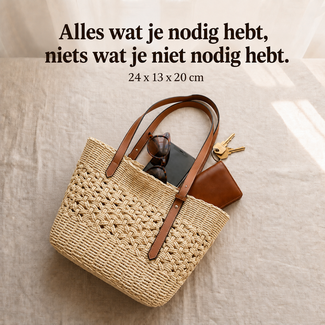 Vera | Elegante Gevlochten Tas
