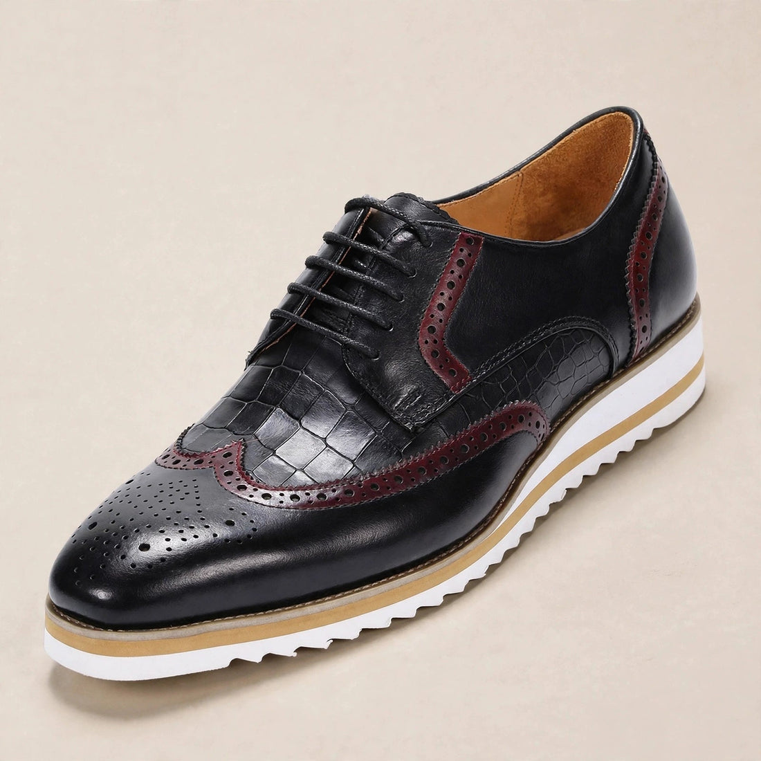 Viktor | Leren Oxford Veterschoenen