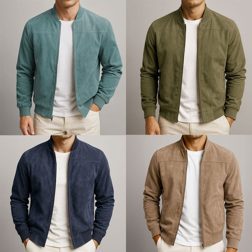 Van Straaten™ Kaltor Suede Luxe Herenjas