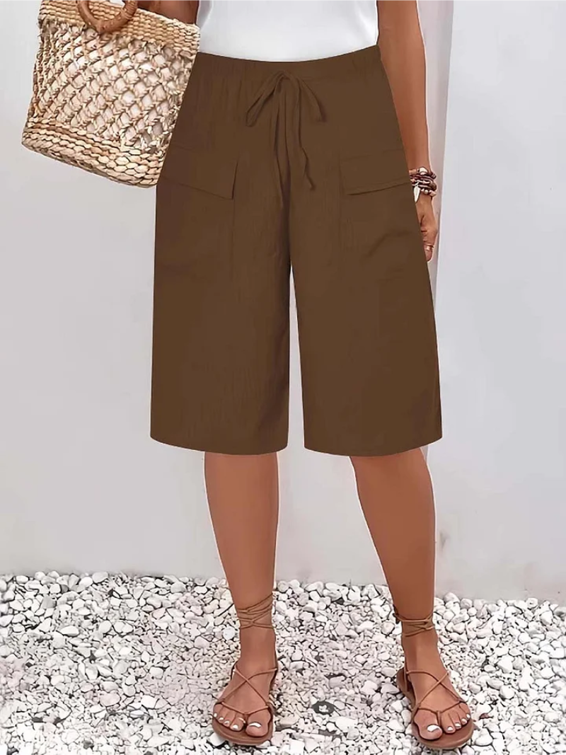 Van Straaten™ Linae Soft Waist Zomer Short