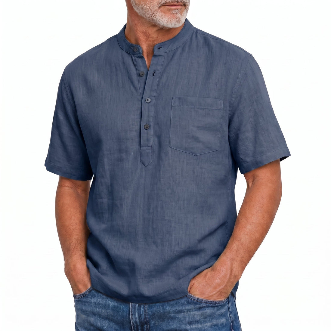 Oliver™ | Casual Linnen Poloshirt