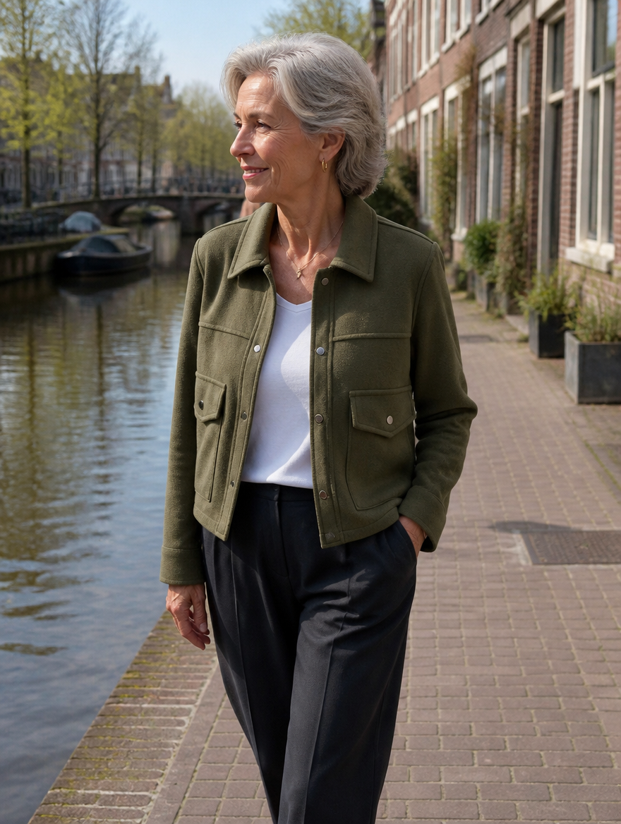 Greetje | Kort Jasje met Drukknopen