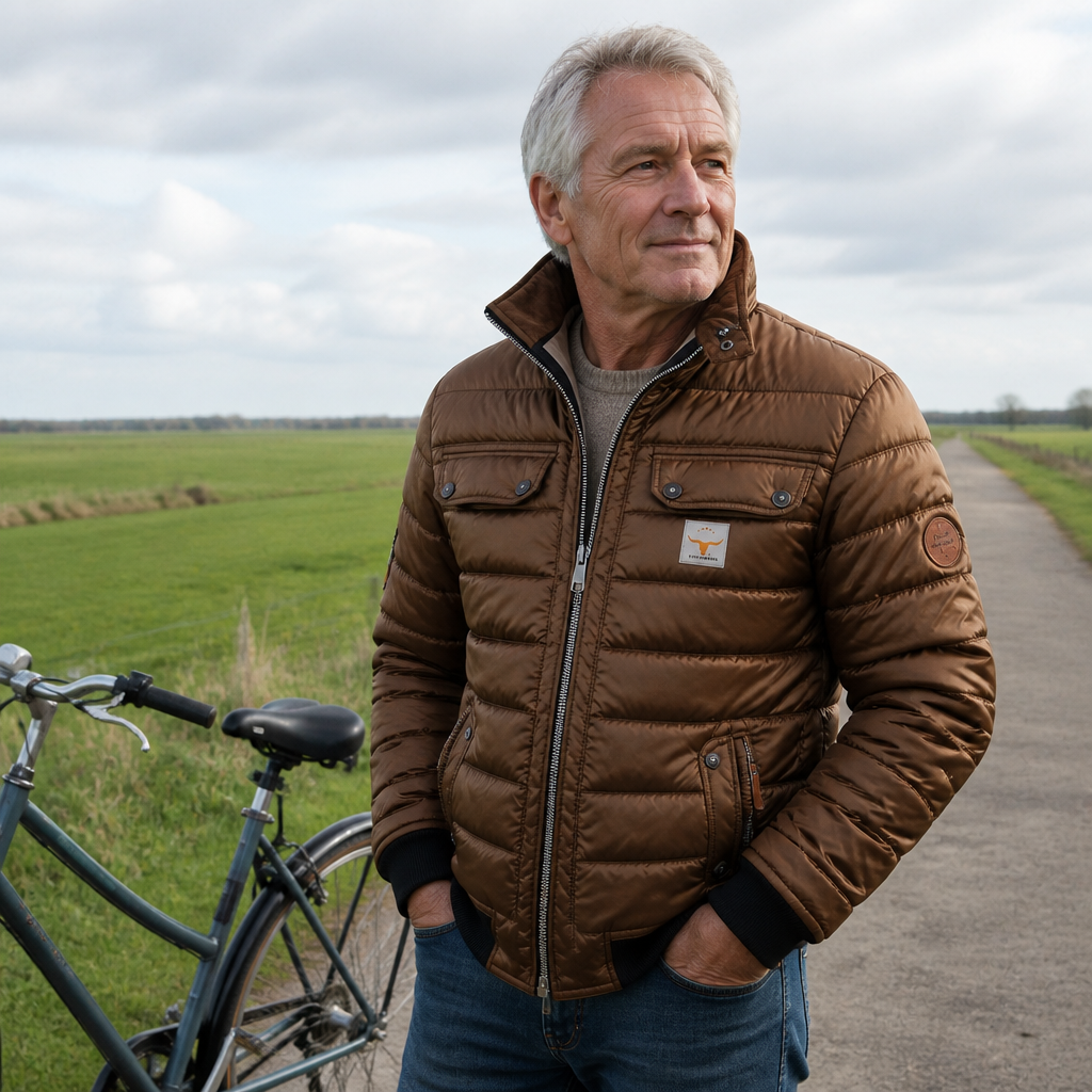 Joop | Gewatteerde Jas met Rits