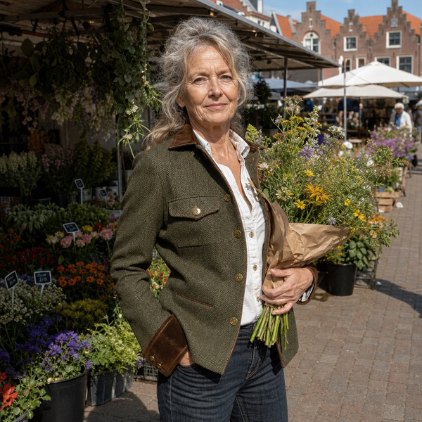 Rosanne | Militair Jasje met Borstzakken