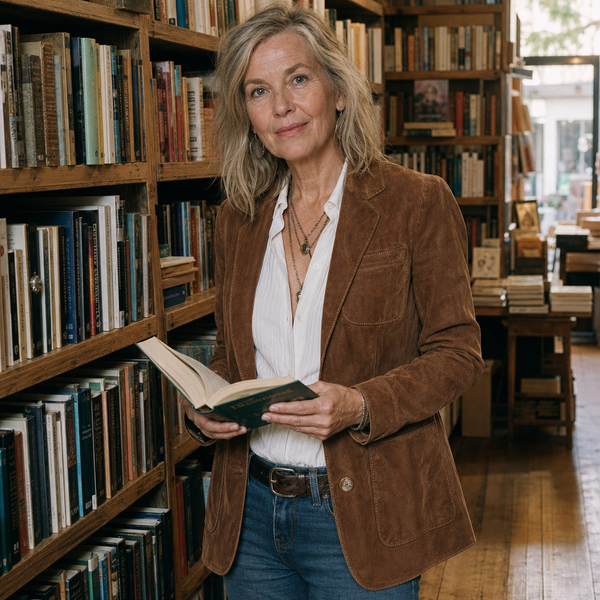 Marcelle | Blazer in Suèdelook