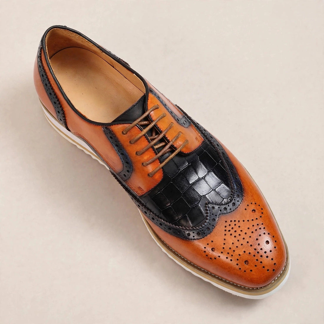 Viktor | Leren Oxford Veterschoenen