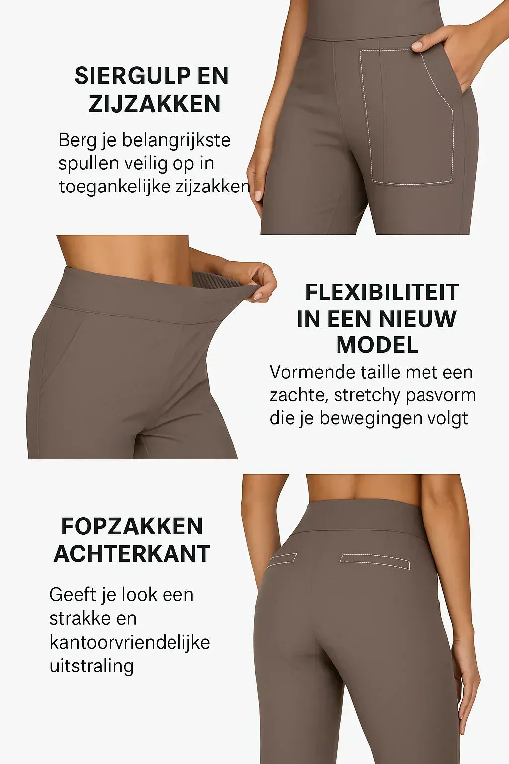 Van Straaten™ Mirelle Soft Jersey Elegance Broek