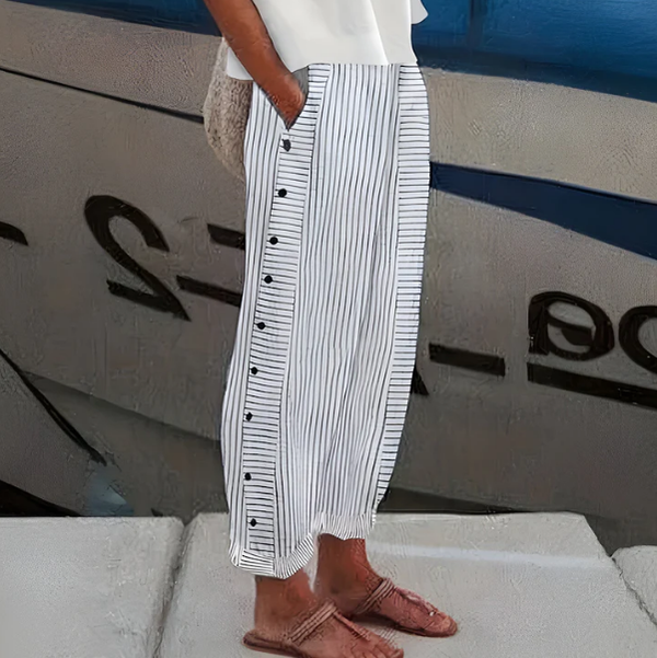 Lina | Gestreepte Broek