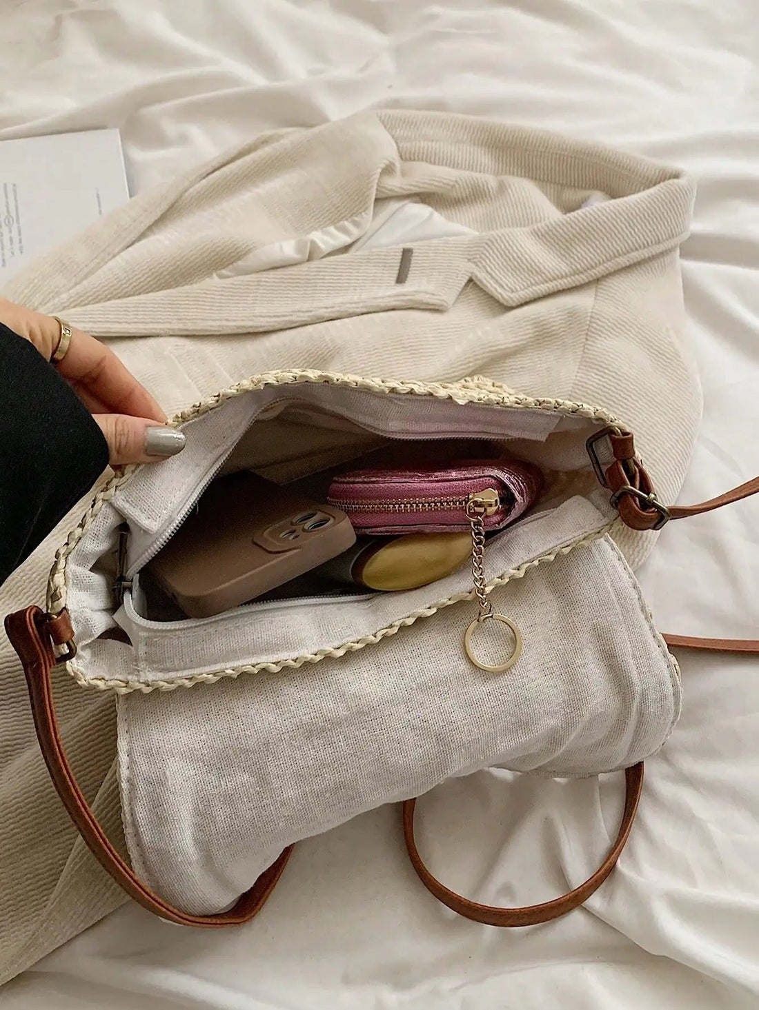 Fleur | Elegante Gevlochten Tas