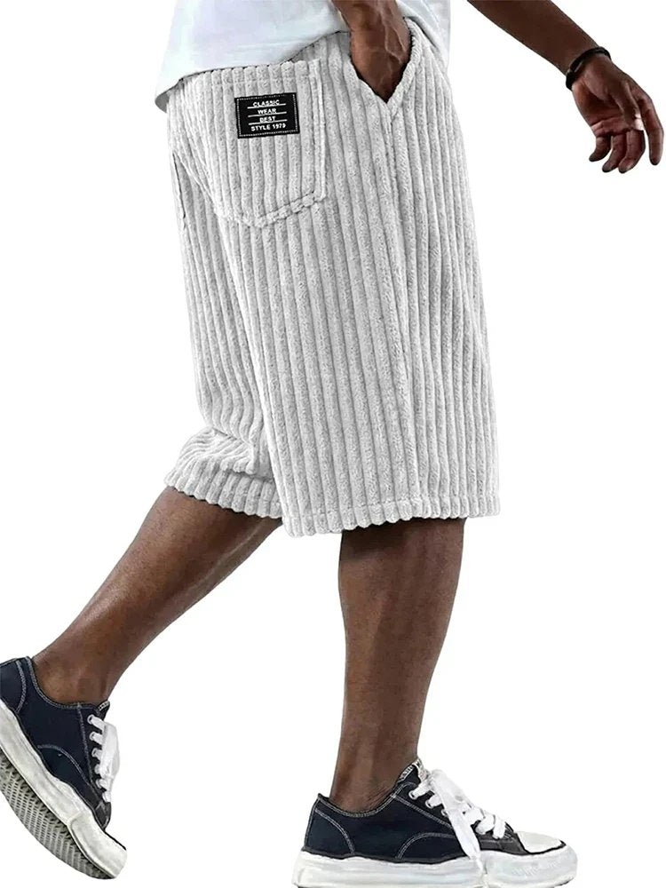 Andre | Comfortabele Ribgebreide Vrijetijdsshorts