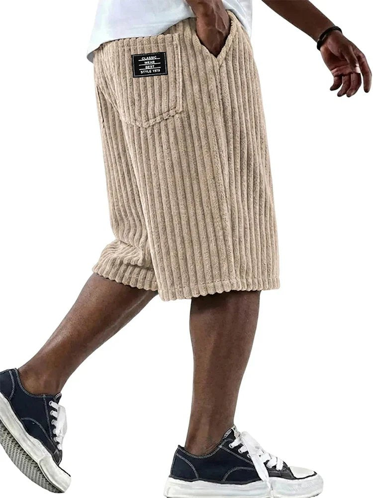 Andre | Comfortabele Ribgebreide Vrijetijdsshorts