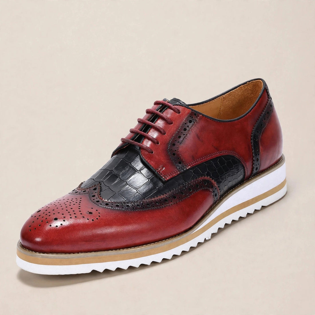 Viktor | Leren Oxford Veterschoenen