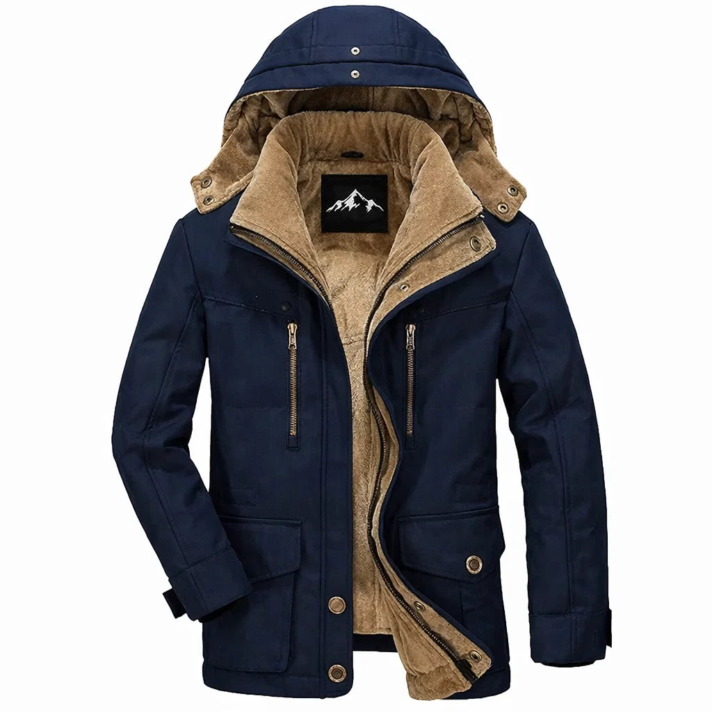 Koos | Gevoerde Parka met Capuchon
