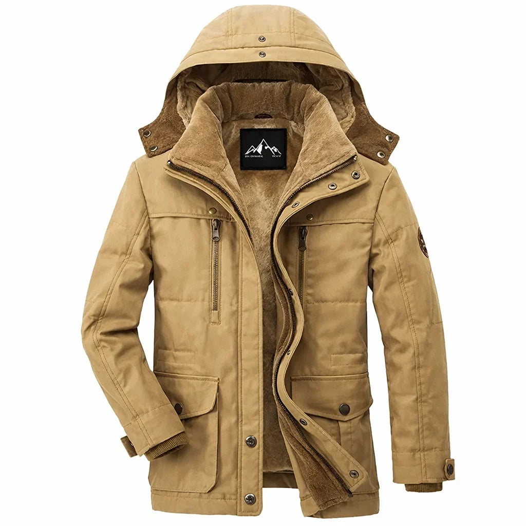 Koos | Gevoerde Parka met Capuchon