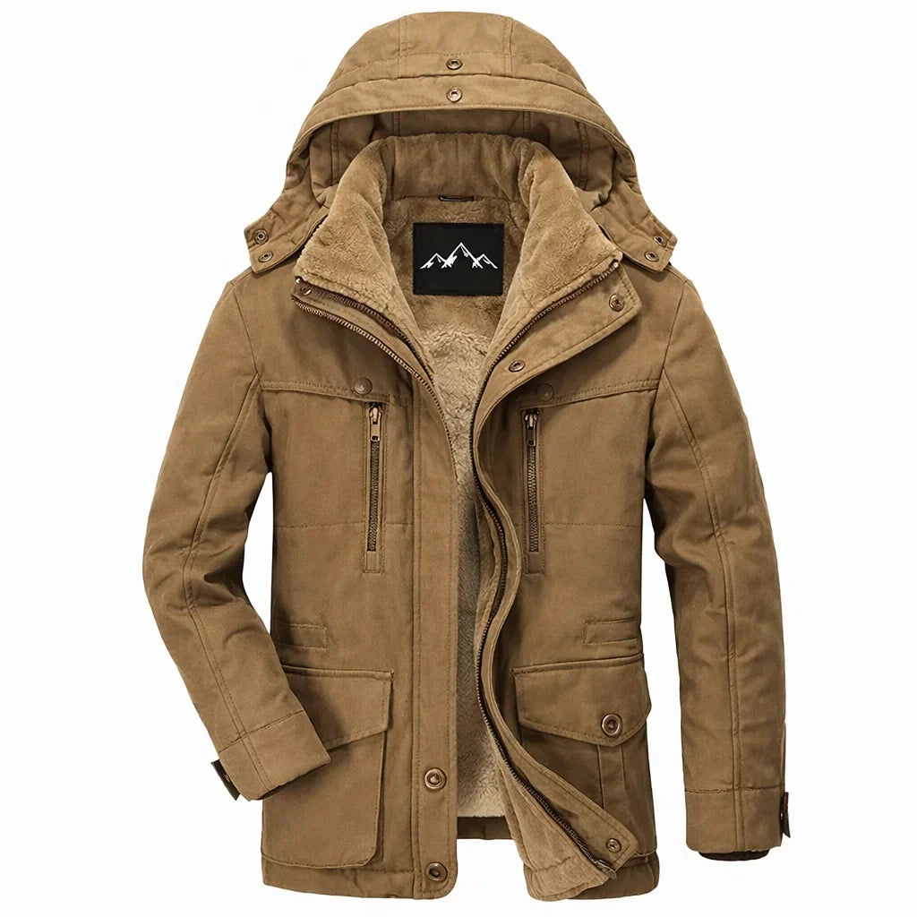Koos | Gevoerde Parka met Capuchon