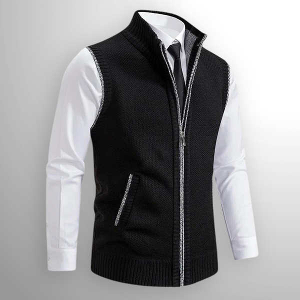 Arie | Mouwloos Vest met Rits