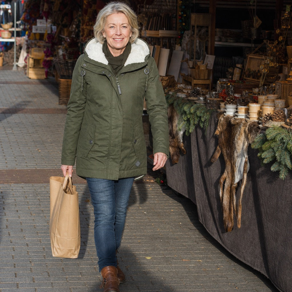 Elsje Parka sfeerbeeld op de wintermarkt