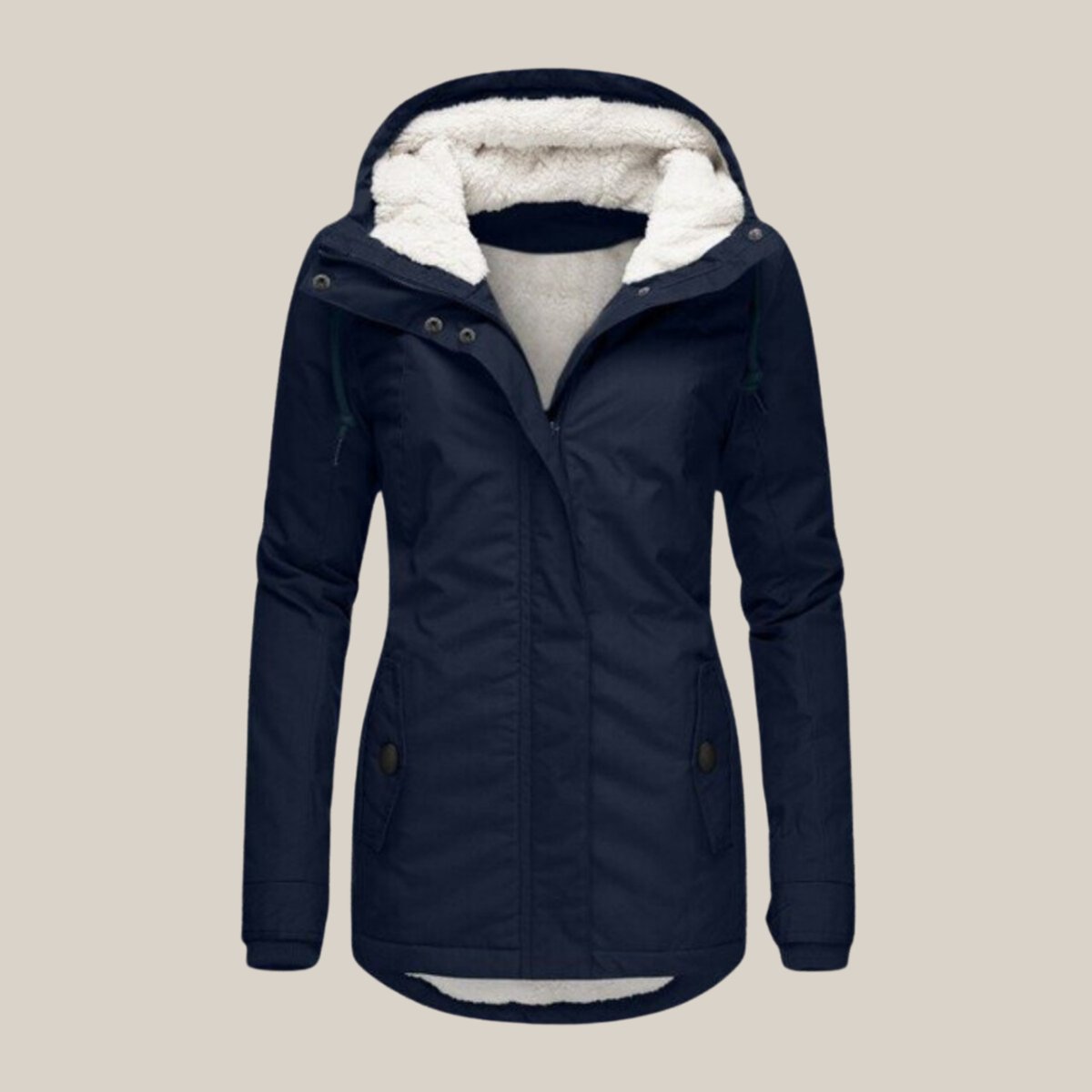Elsje Parka Marineblauw