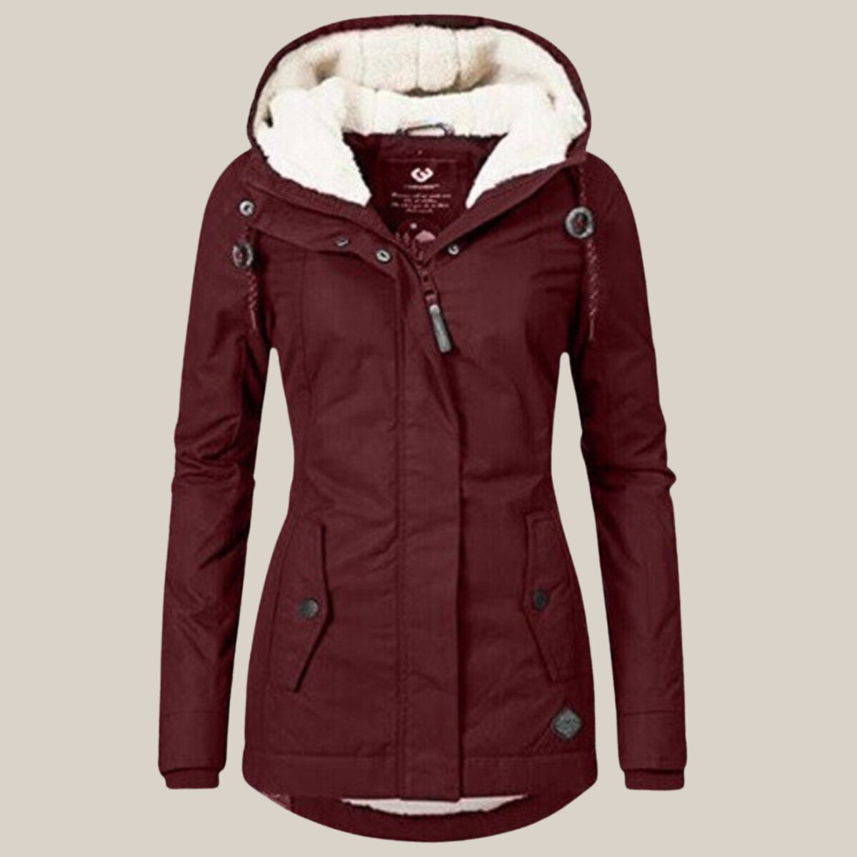 Elsje Parka Bordeaux