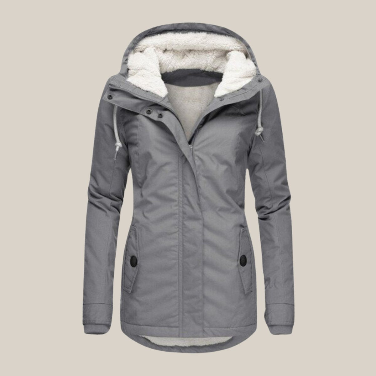 Elsje Parka Grijs