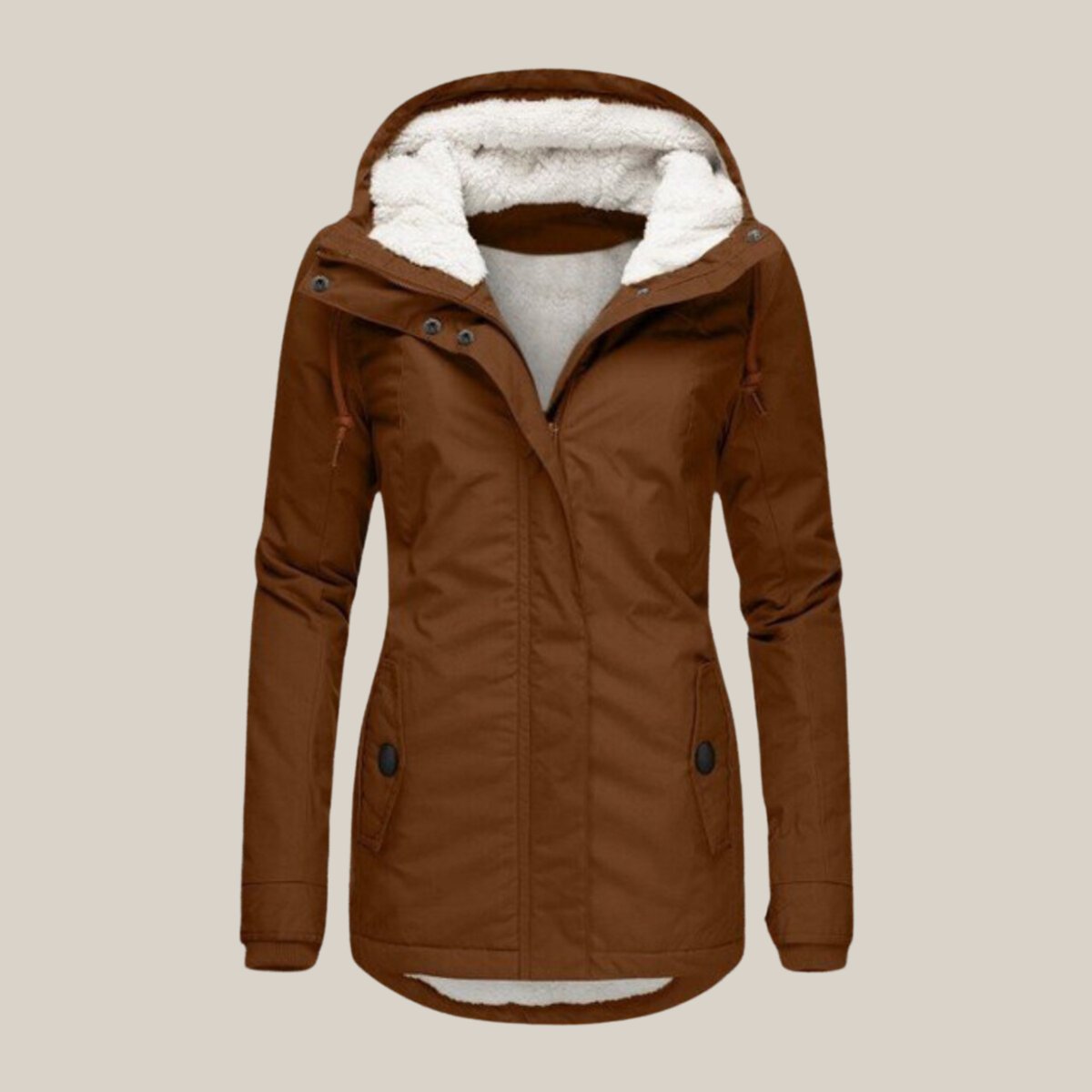 Elsje Parka Cognac